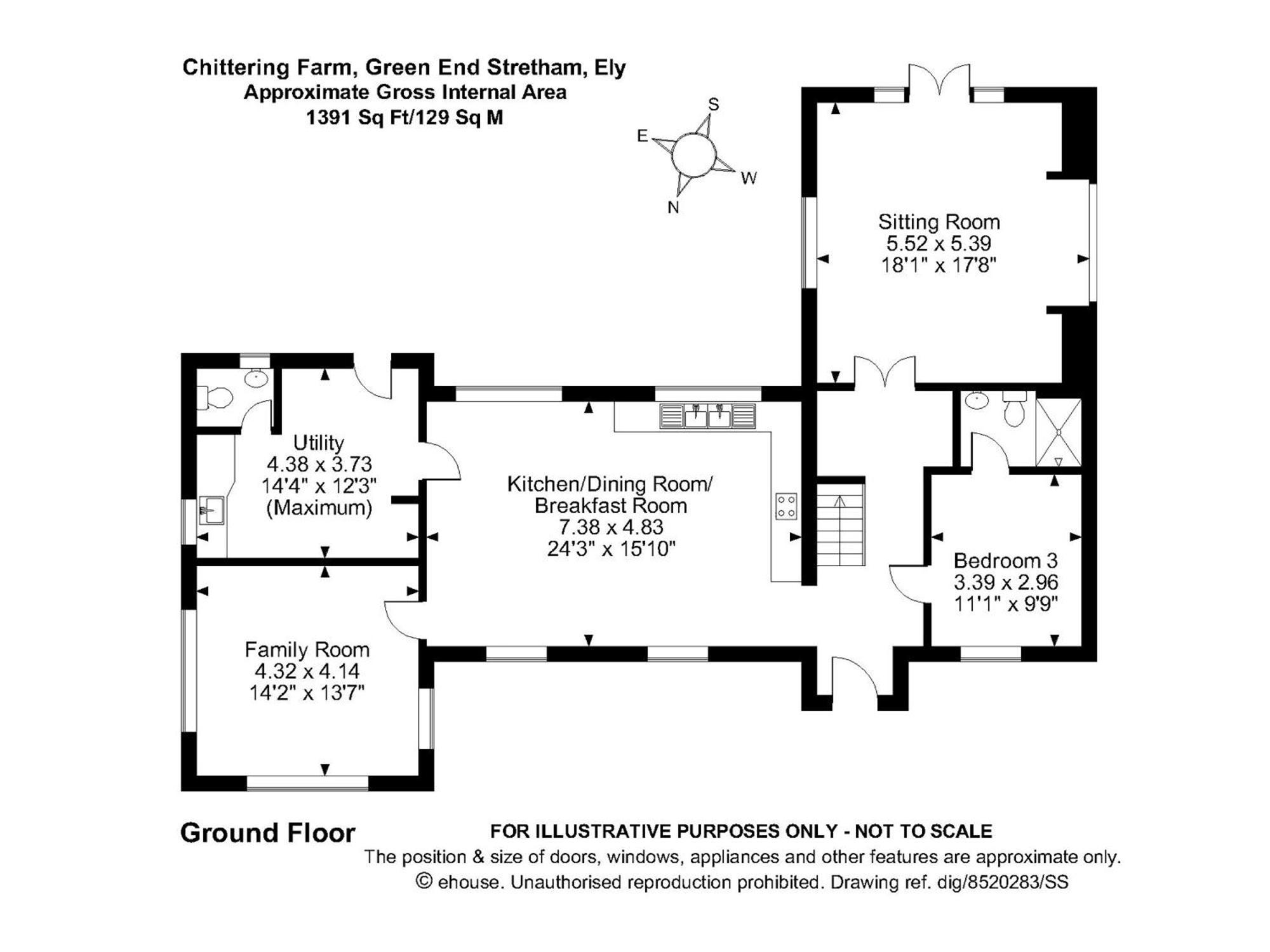 Chittering Farm Villa Stretham Eksteriør bilde